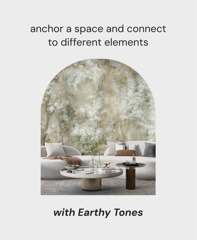 Stunning Living Room with Marburg Wallpaper